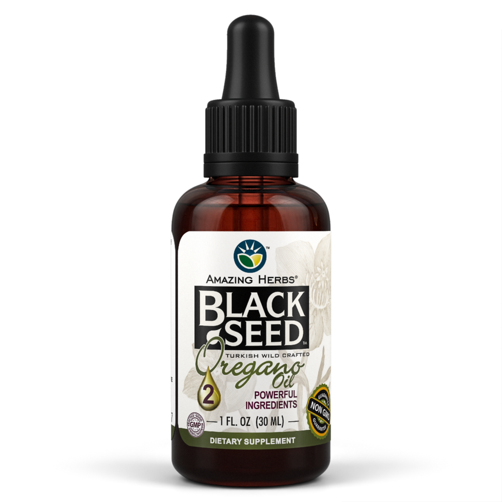 Black Seed Oil and Wild Turkish Oregano oil 1 oz