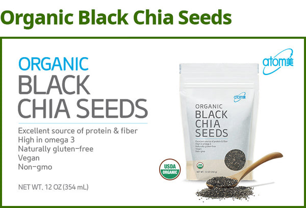 FOOD Organic Black Chia Seed 354 ml
