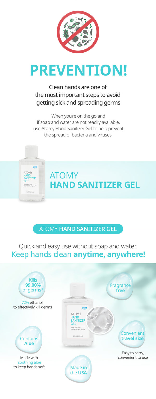 PERSONAL CARE Hand Sanitizer Gel (Net wt. 2oz x 5 ea)