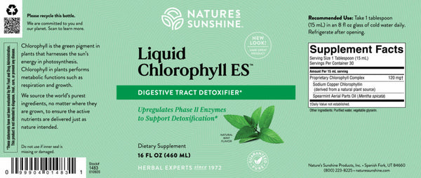 Liquid Chlorophyll ES (Extra Strength,16 fl )(30 Day Supply | 30 Servings)