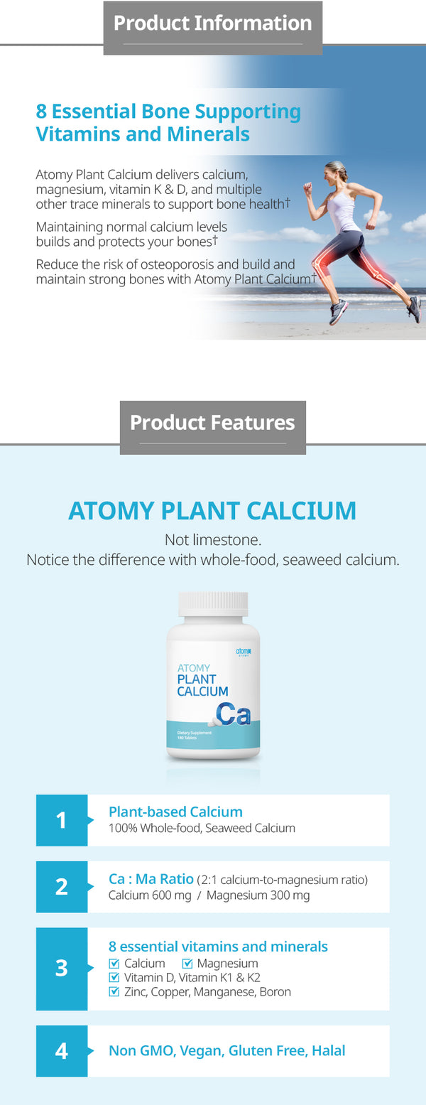 HEALTH CARE Plant Calcium 180 tablets