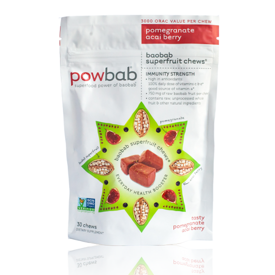 Baobab Superfruit 30 Chews- Powbab