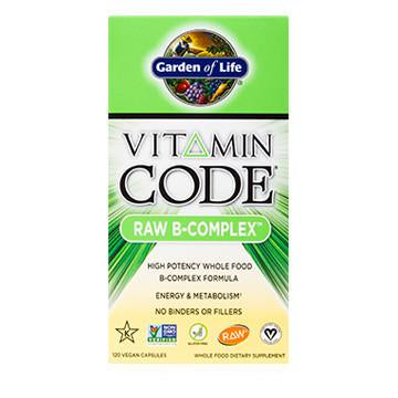 Vitamin Code - Raw B Complex (Garden Of Life) - 60 Vegan Capsules