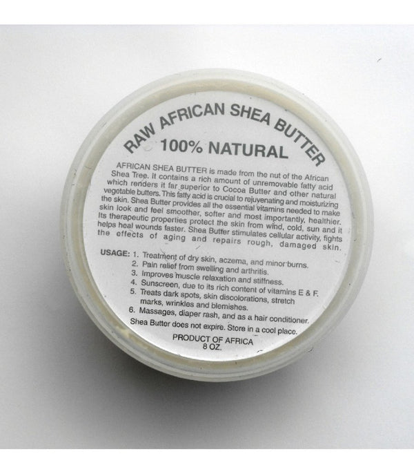 100% African Shea Butter - White